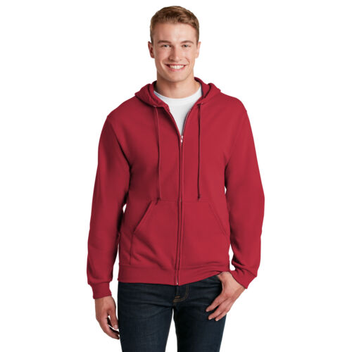 NuBlend ® Full Zip Hooded Sweatshirt Thumbnail