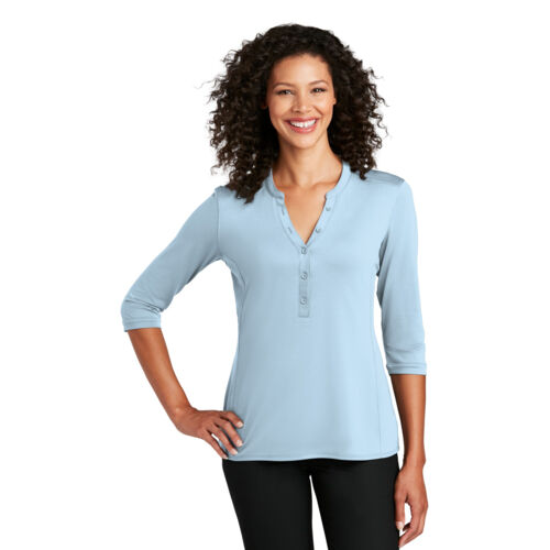 Women's UV Choice Pique Henley Thumbnail