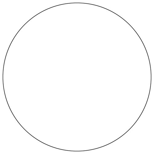 Window Cling 3" Round Thumbnail