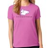 Women's Heavy 100% Cotton T Shirt Thumbnail