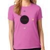 Women's Heavy 100% Cotton T Shirt Thumbnail