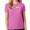 Women's Heavy 100% Cotton T Shirt Thumbnail