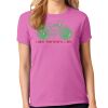 Women's Heavy 100% Cotton T Shirt Thumbnail