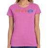 Women's Heavy 100% Cotton T Shirt Thumbnail