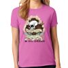 Women's Heavy 100% Cotton T Shirt Thumbnail