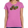Women's Heavy 100% Cotton T Shirt Thumbnail